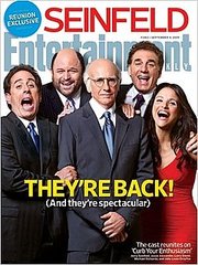 The Cast of Seinfeld Reunites With Larry David For the Cover of Entertainment Weekly The Cast of Seinfeld Reunites With Larry David For the Cover of Entertainment Weekly