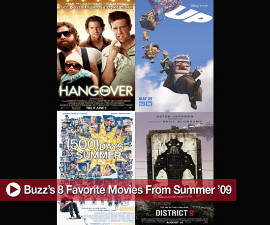 Buzz's 8 Favorite Movies From Summer '09 Buzz's 8 Favorite Movies From Summer '09