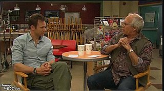 Buzz-Worthy Video of the Day: Joel McHale, Chevy Chase Spar