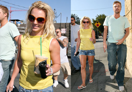 Photos of Britney Spears and Jason Trawick at Starbucks Photos of Britney Spears and Jason Trawick at Starbucks