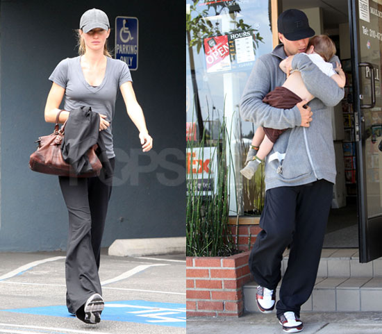Photos of Tom and Gisele at FedEx