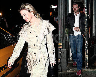 Photos of Renee Zellweger and Bradley Cooper Leaving Antonucci in NYC