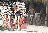 Photos of David and Victoria Beckham on Vacation