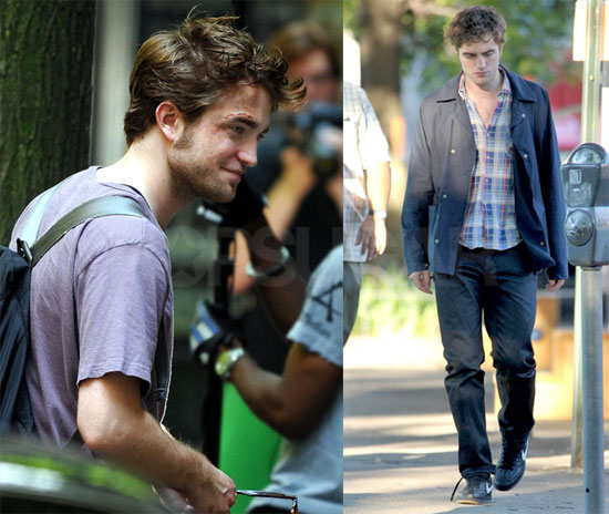 Photos of Robert Pattinson on Set 