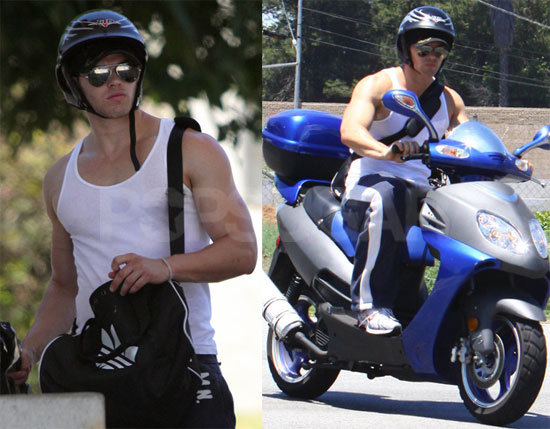 Photos of Kellan Lutz at the Pump 