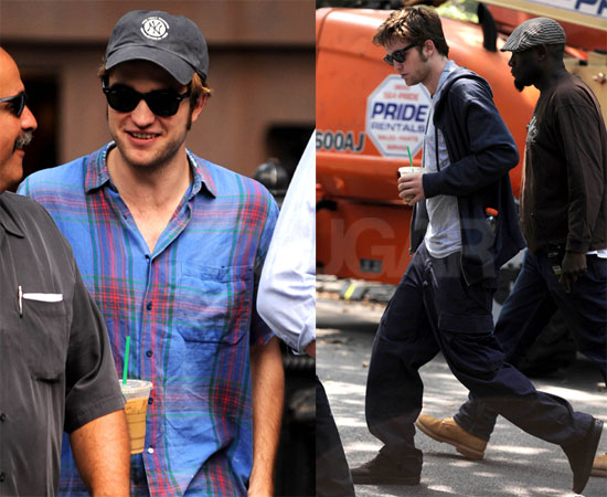 Photos of Robert Pattinson on Set Photos of Robert Pattinson on Set
