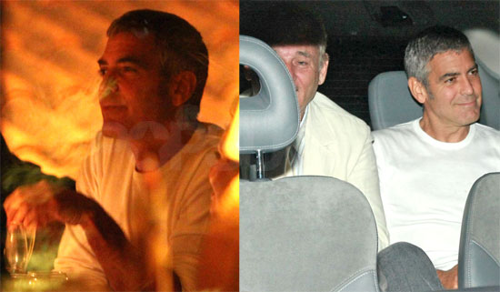 Photos of George Clooney in Italy Photos of George Clooney in Italy