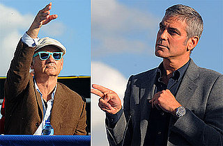 Photos of George Clooney and Bill Murray in Italy