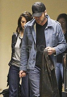 Photos of Penelope Cruz and Javier Bardem Kissing in Barcelona