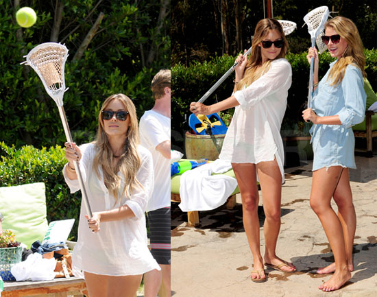 Photos of Lauren Conrad Playing LAX