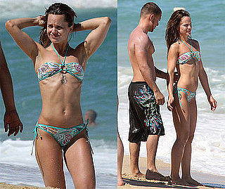 Bikini Photos of Mena Suvari With Her Fiance in Mexico