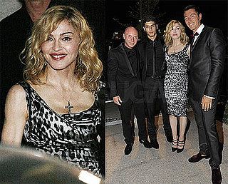 Photos of Madonna, Domenico Dolce, Stefano Gabbana, Jesus Luz in Milan