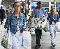 Photos of Emma Watson Grocery Shopping in London Photos of Emma Watson Grocery Shopping in London