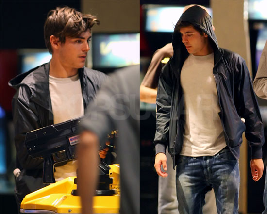 Photos of Zac Efron at the Arcade Photos of Zac Efron at the Arcade