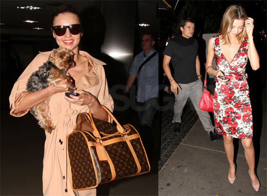 Photos of Miranda Kerr with Her Puppy and Orlando Bloom Photos of Miranda Kerr with Her Puppy and Orlando Bloom