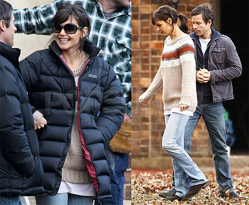 Photos of Katie Holmes and Guy Pearce Filming Don't Be Afraid of the Dark in Melbourne 2009-07-23 16:15:01