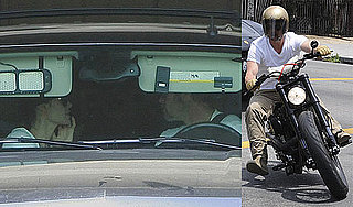 Photos of Brad Pitt and Angelina Jolie At McDonalds In LA