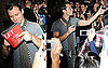 Photos of Jude Law Signing Autographs
