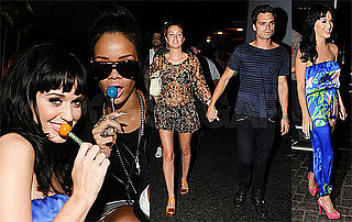 Photos of Donald Trump, Rihanna, Leighton Meester, Mickey Rourke, Sebastian Stan at Katy Perry Concert/Afterparty
