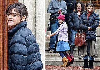 Photos of Katie Holmes and Guy Pearce Filming Don't Be Afraid of the Dark in Melbourne