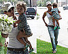 Photos of Halle Berry and Nahla in LA