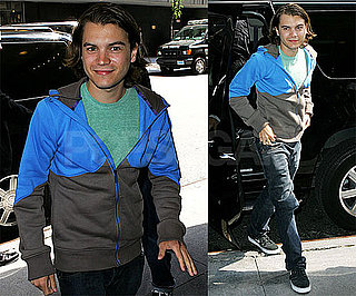 Photos of Emile Hirsch in NYC For It's On With Alexa Chung