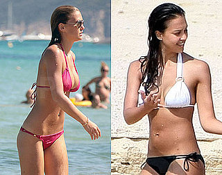 Bikini Photos of Bar Refaeli and Jessica Alba in Competition For 2009 PopSugar Bikini Bracket