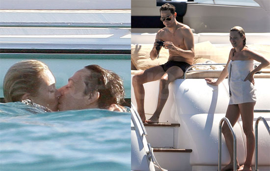 Photos of Kate and Jamie on a Boat 