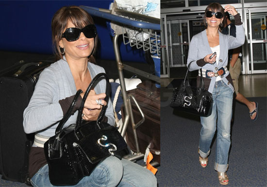 Photos of Paula Abdul at JFK Photos of Paula Abdul at JFK