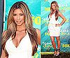 Photos of Blonde Kim Kardashian on the Red Carpet at the Teen Choice Awards