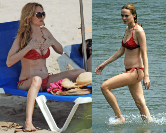 Photos of Heather Graham in a Bikini Photos of Heather Graham in a Bikini