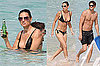 Photos of Demi Moore in a Bikini and Ashton Kutcher Shirtless in the Caribbean