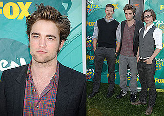 Photos of Robert Pattinson, Kellan Lutz, and Jackson Rathbone at the 2009 Teen Choice Awards