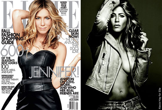 Photos of Jennifer Aniston in Elle