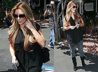 Photos of Kim Kardashian Shopping Amid Rumors That She and Reggie Bush are Back Together