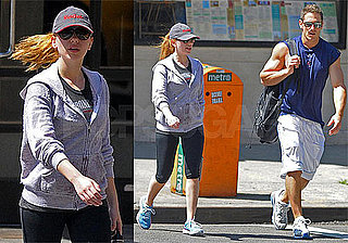 Photos of Scarlett Johansson at Gym in NYC