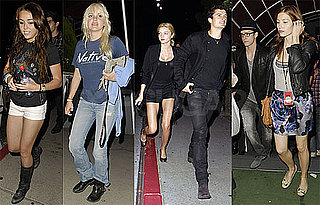 Photos of Celebrities At Kings Of Leon Concert Including Justin Timberlake, Miley Cyrus, Orlando Bloom and More