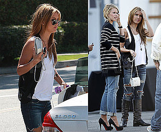 Photos of Audrina Patridge and Lo Bosworth Filming The Hills in LA