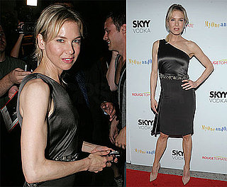 Photos of Renee Zellweger at My One and Only Premiere, Reportedly Keeping Bradley Cooper Relationship Low Profile