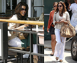 Photos of Eva Longoria in LA, Opening Besitos at Airport and Vegas Besos