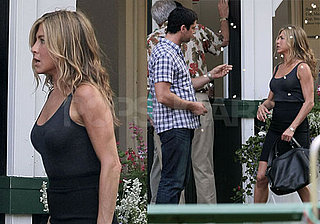 Photos of Jennifer Aniston and Gerard Butler Filming The Bounty