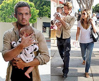 Photos of Cam Gigandet, Dominique Geisendorff, Everleigh Gigandet at Kitson Kids