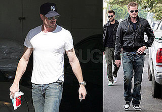 Photos of Eric Dane Out to Breakfast After Naked Tape Scandal