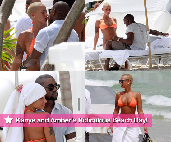 Photos of Kanye West and Bikini-Clad Model Girlfriend in Miami Photos of Kanye West and Bikini-Clad Model Girlfriend in Miami