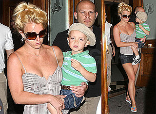 Photos of Britney Spears, Sean Preston Spears Federline, Jayden James Spears Federline in NYC