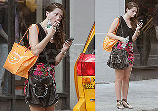 Photos of The Beautiful Life's Mischa Barton Smoking and Shopping in NYC