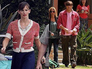 Photos of Jennifer Garner And Ashton Kutcher on The LA Set of Valentine's Day