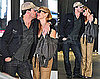 Photos of Jon Hamm and Jennifer at LAX
