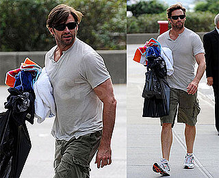 Photos of Hugh Jackman in NYC