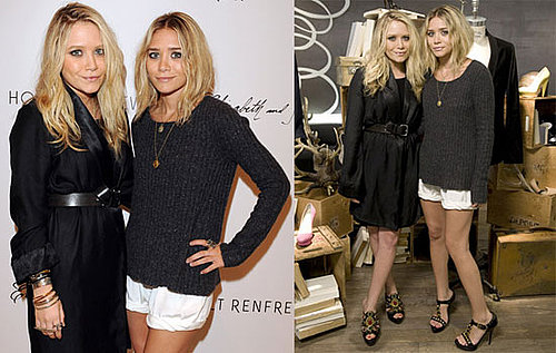 Photos of Mary-Kate and Ashley Olsen at Holt Renfrew In Toronto For Elizabeth and James